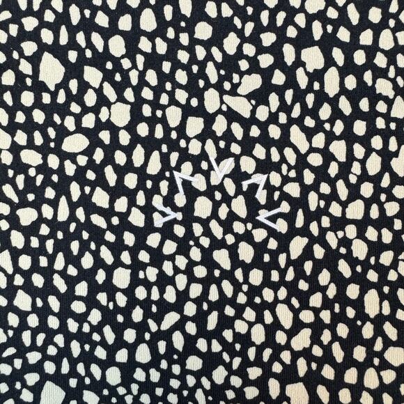 Varley Black Mixed Pebble Print Luna High Rise 7/8 Legging Size Large - Picture 4 of 16